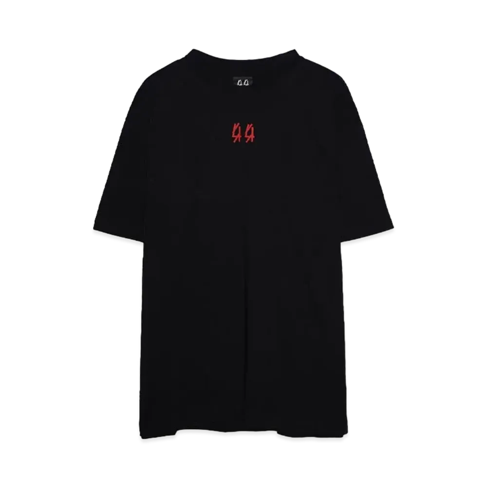 44 LABEL GROUP DOPING TEE "BLACK/RED"