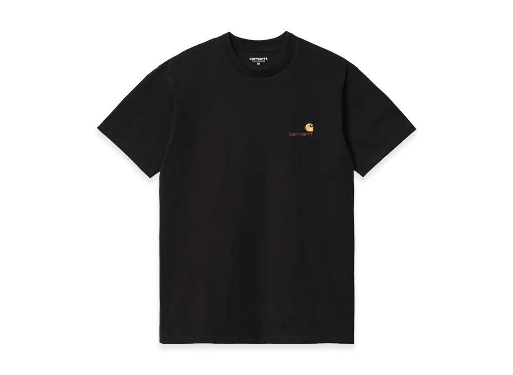 Carhartt WIP S/S American Script T-Shirt "Black"