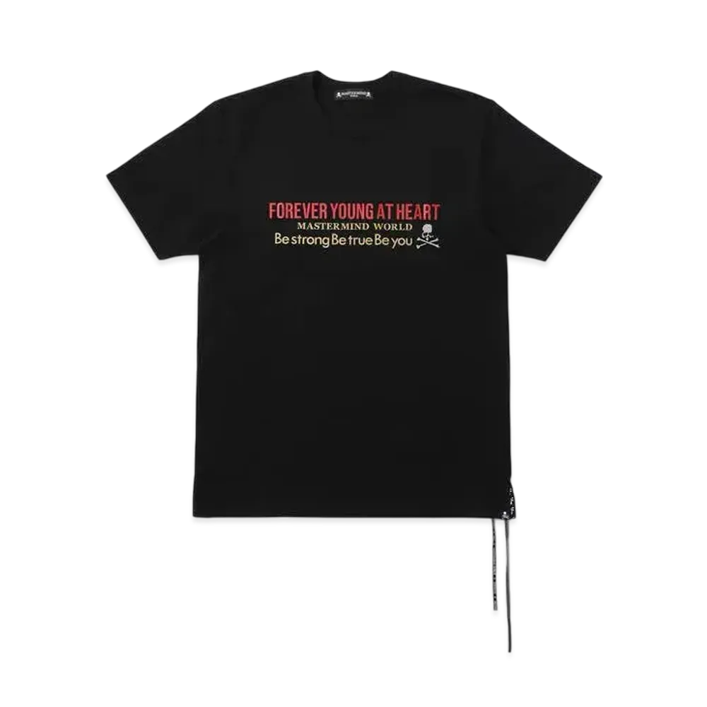 mastermind WORLD Fyah Tee "Black"