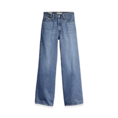 Levi's Ribcage Wide Leg Jeans "Medium Wash"