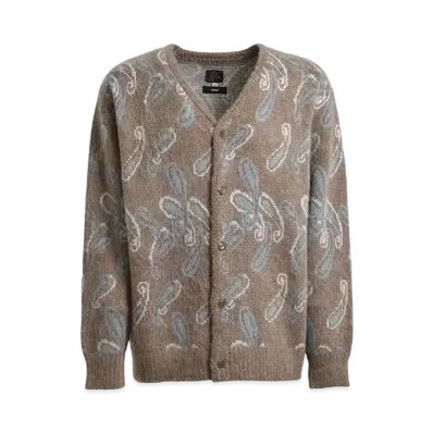 Needles x NUBIAN Mohair Cardigan (Exclusive) "L.Brown"