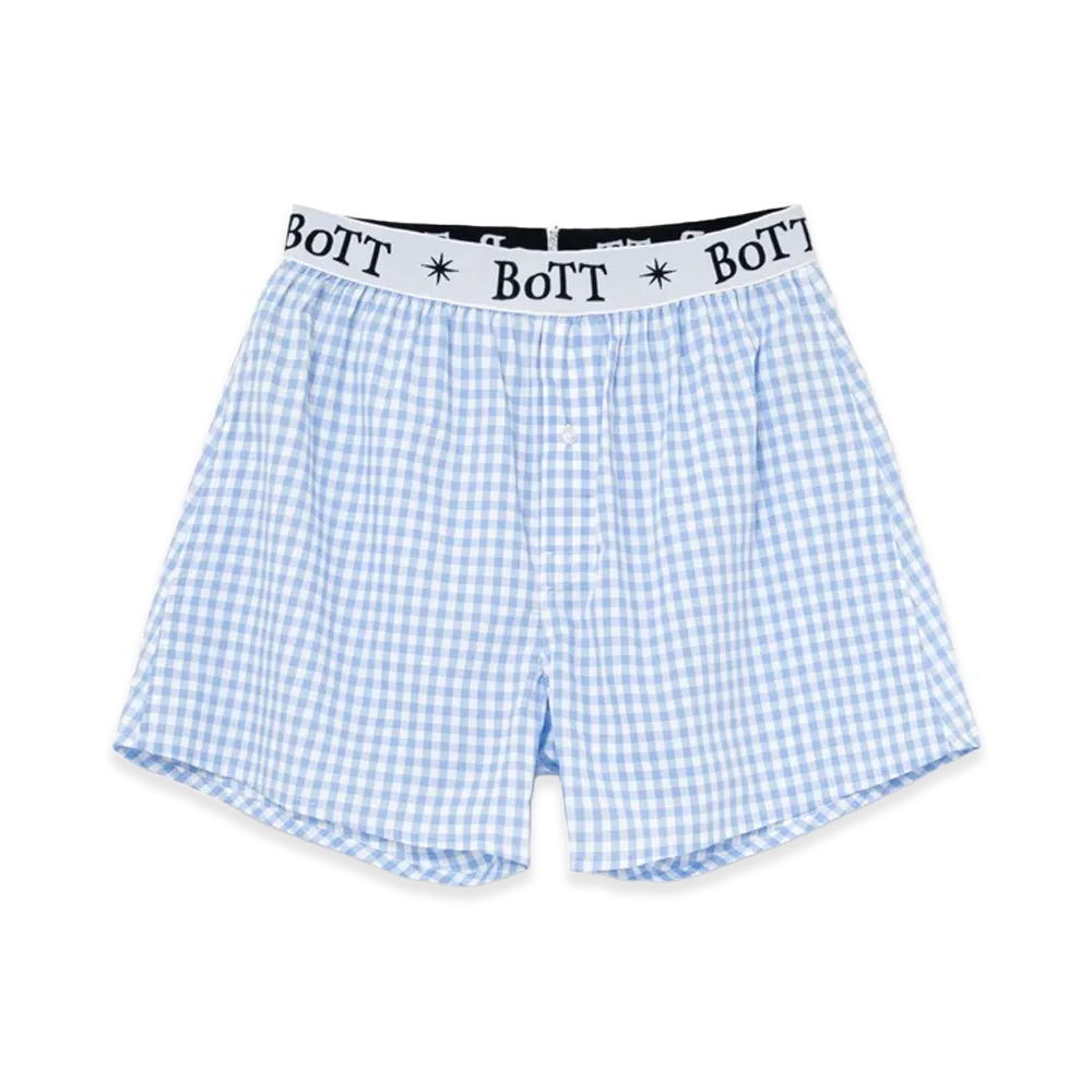 BoTT Gingham Check Boxer "Blue"