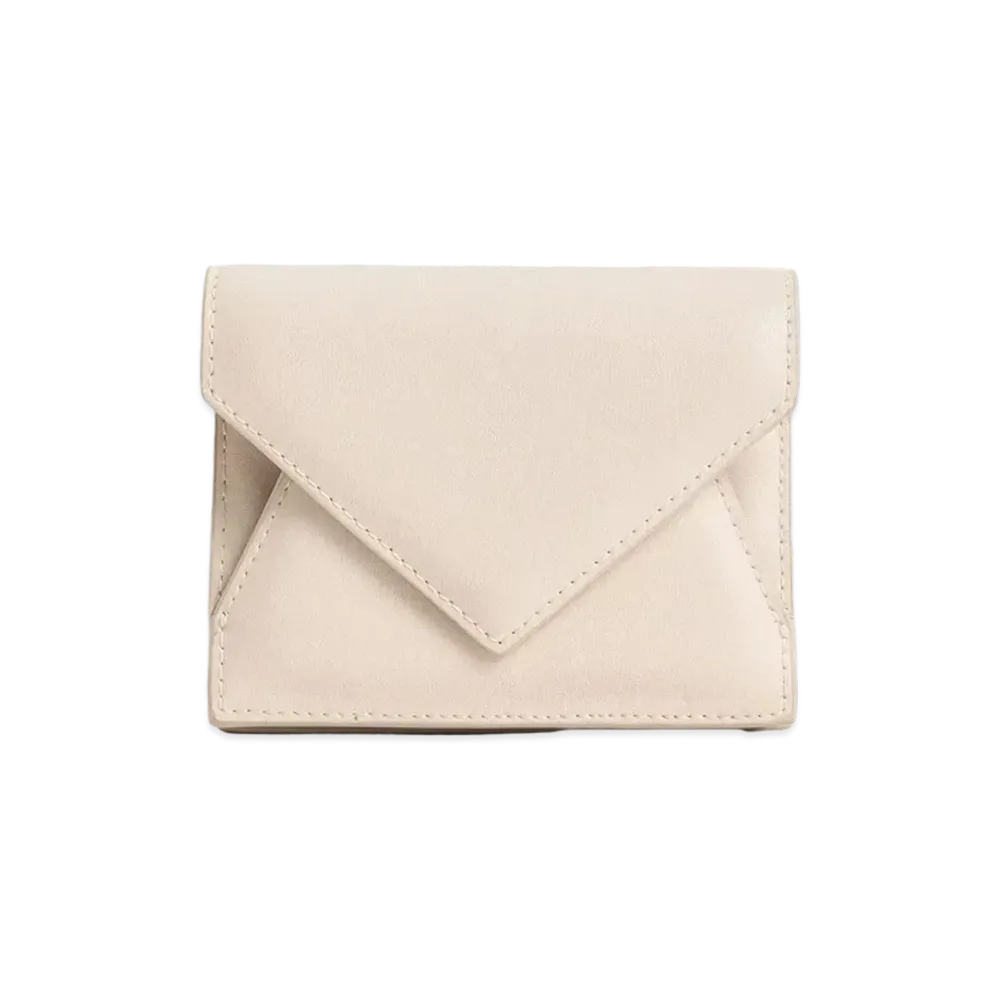 CHARLES & KEITH Bothy Envelope Flap Wallet "Oat"