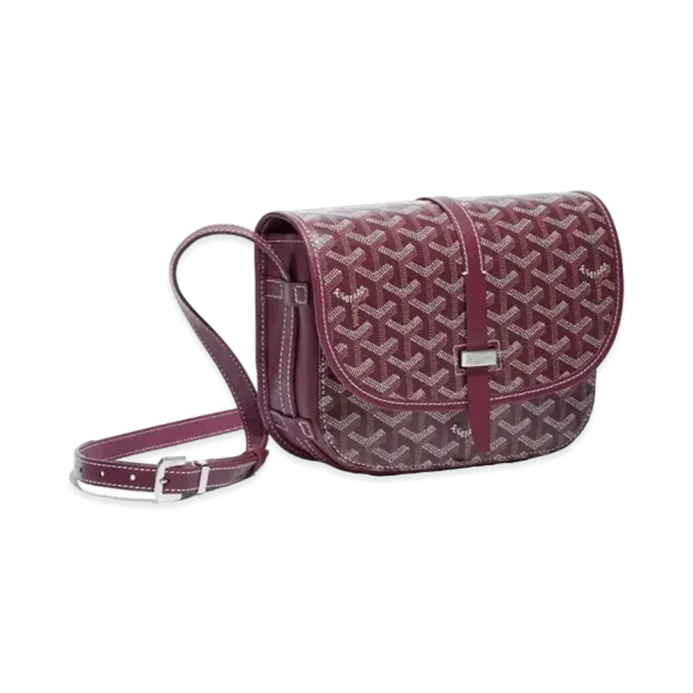 Goyard Belvedere PM Bag "Burgundy"