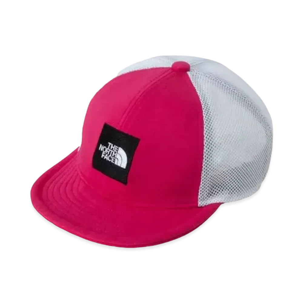 The North Face Baby Square Logo Mesh Cap "Pink"