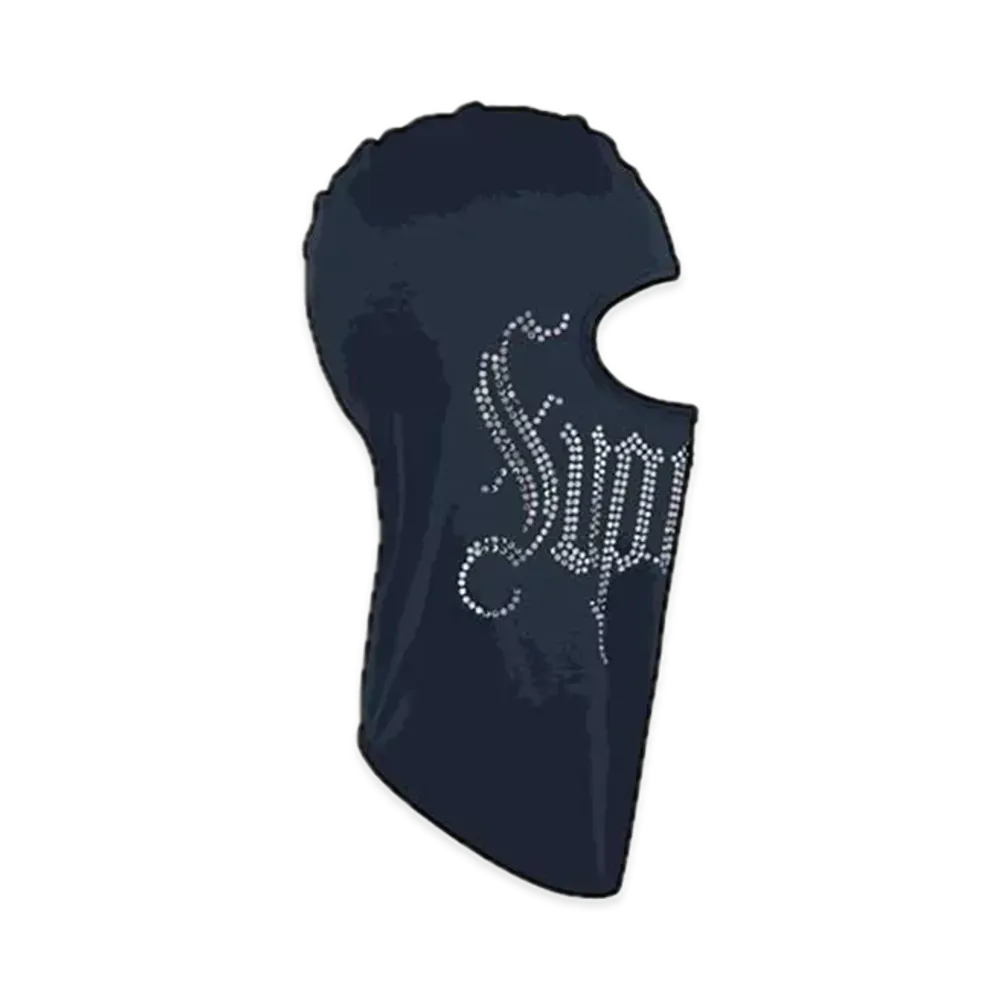 Supreme Rhinestone Balaclava "Navy"