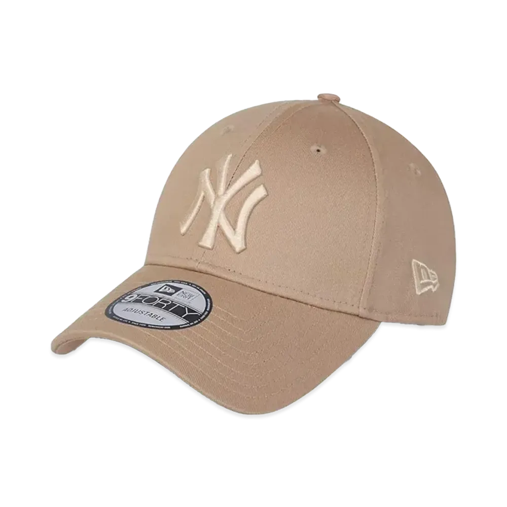 NEW ERA LA NYY 940 9FORTY League Basic Cap "NY Beige/Gold"
