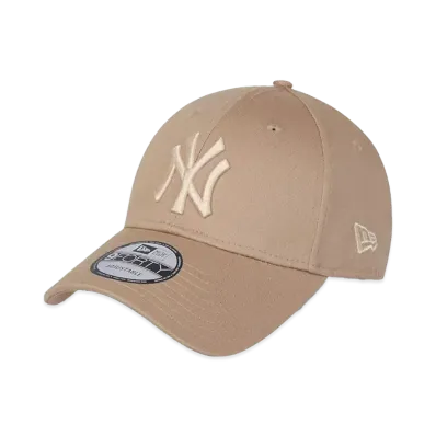 NEW ERA LA NYY 940 9FORTY League Basic Cap "NY Beige/Gold"