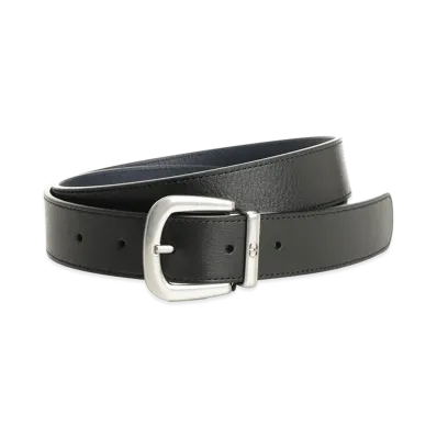 Valentino Belt With Reversible Buckle "Black"