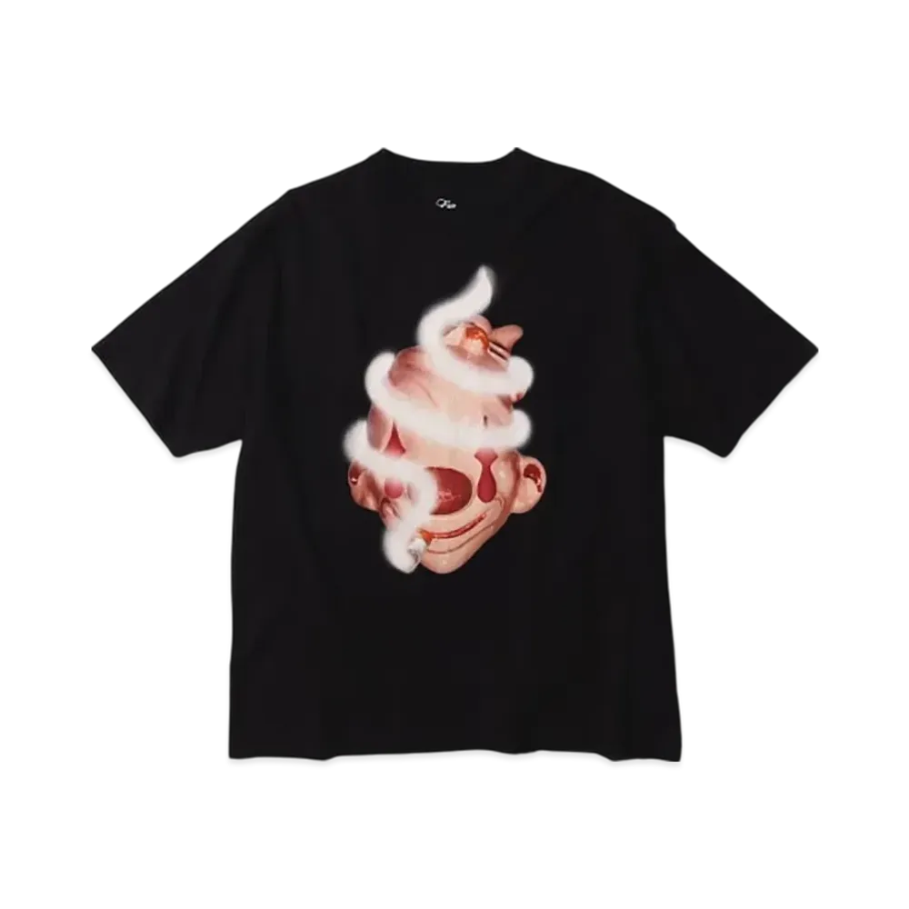 BEAMS Eric Rhinestone / T-Shirt "Black"