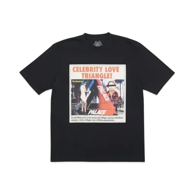 PALACE Love Triangle T-Shirt "Black"