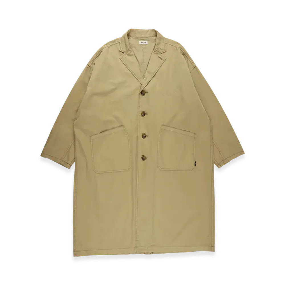 WIND AND SEA Garment Dyed Coat "Beige"