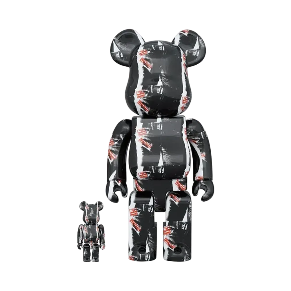 Bearbrick Andy Warhol x The Rolling Stones "Sticky Fingers" 100% & 400%