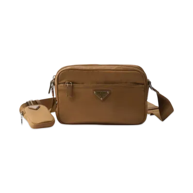 PRADA Re-Nylon Shoulder Bag "Brandy"