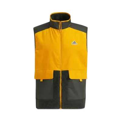 ADIDAS CORDUROY VEST "Legacy Gold/Black"