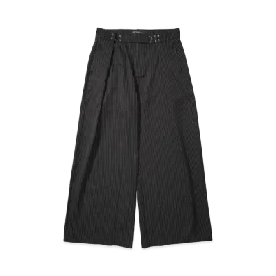 Basketcase CALDWELL, pinstripe slacks "BLACK/WHITE"