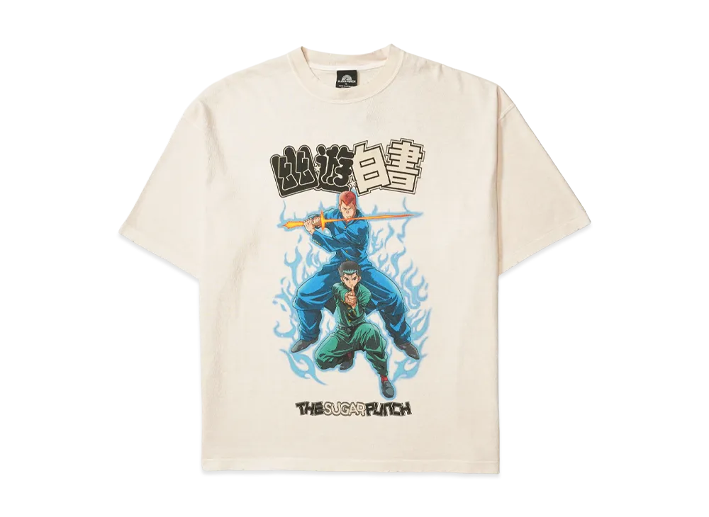 THE SUGAR PUNCH x Yu Yu Hakusho S/S T-Shirt "White"
