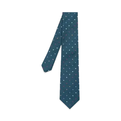 Paul Smith Pastel Dot Tie "DrakGreen"