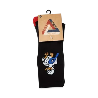 PALACE Duck Out Sock "Black"