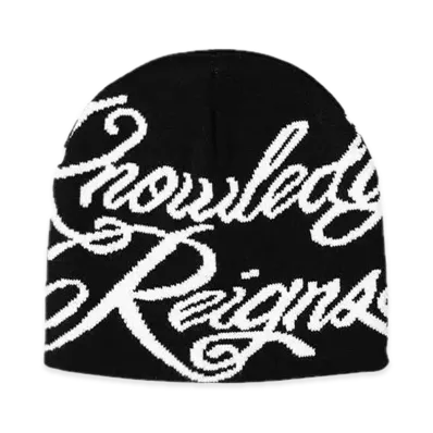 Supreme Knowledge Reigns Beanie "Black"