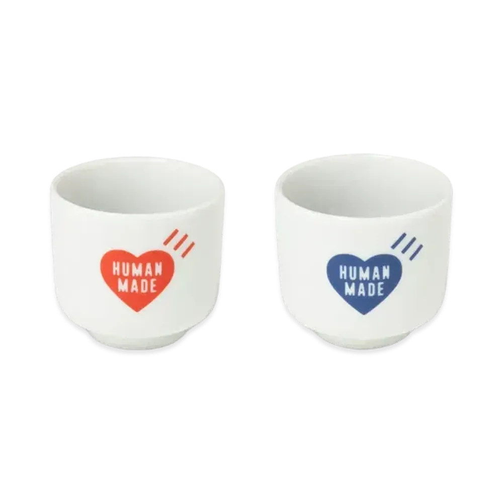 HUMAN MADE SAKE CUP SET (2P) "White"