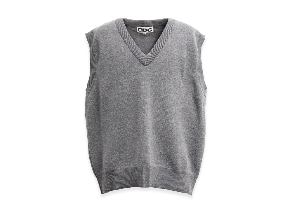 COMME des GARCONS CDG Oversized Pullover Vest "Grey"