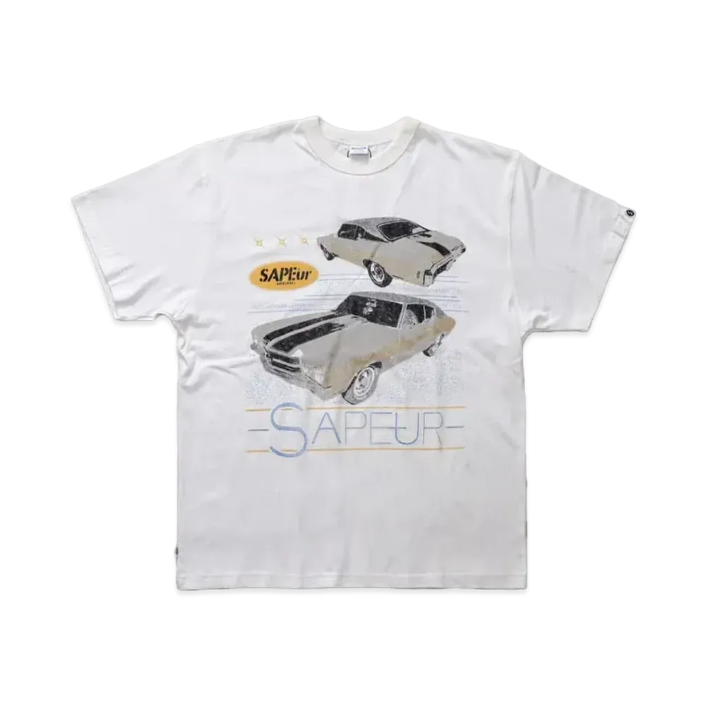 SAPEur Chevelle S/S Tee "White"