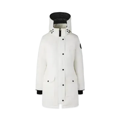 CANADA GOOSE Trillium Parka Black Label "North Star White"