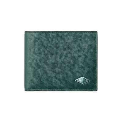 Cartier Losange Small Leather Goods, Card Holder "Pine Green"