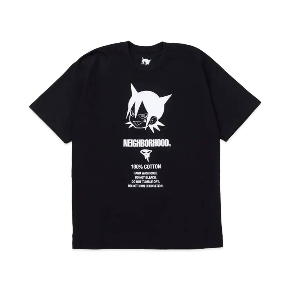 NEIGHBORHOOD NH x Jun Inagawa . Tee SS-3 "Black"