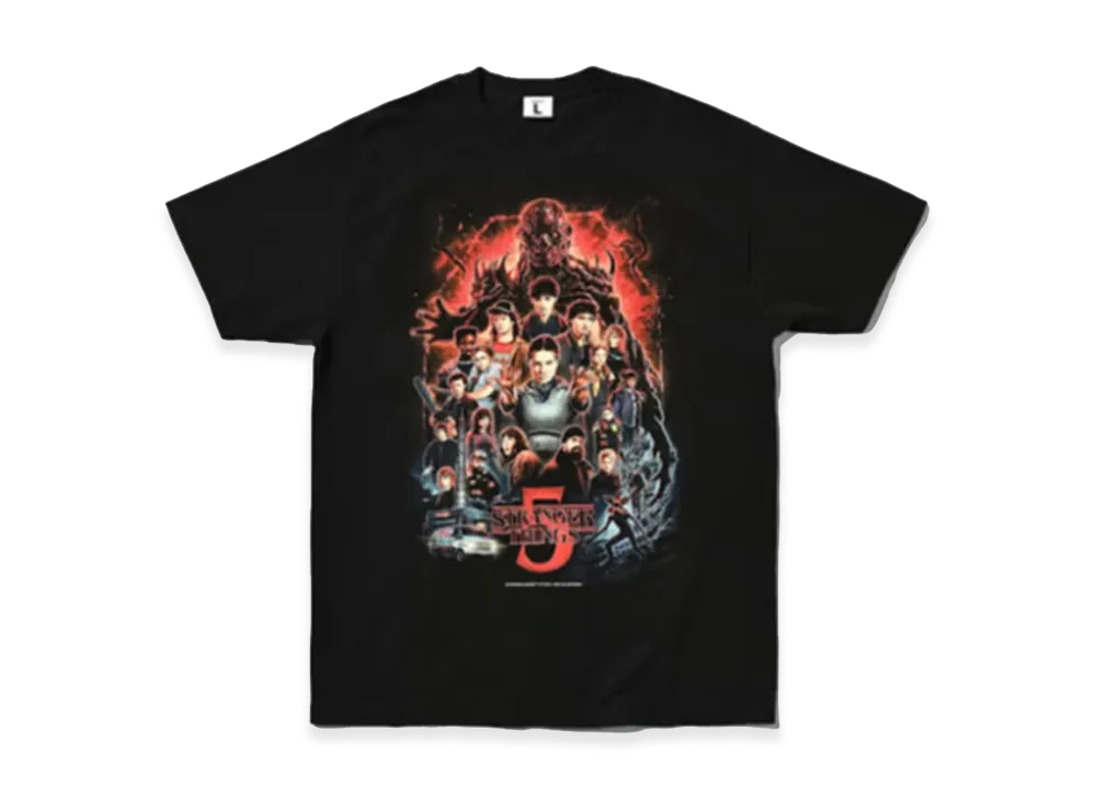 weber x Stranger Things T Shirt with Special Box (Season 5) "Black"