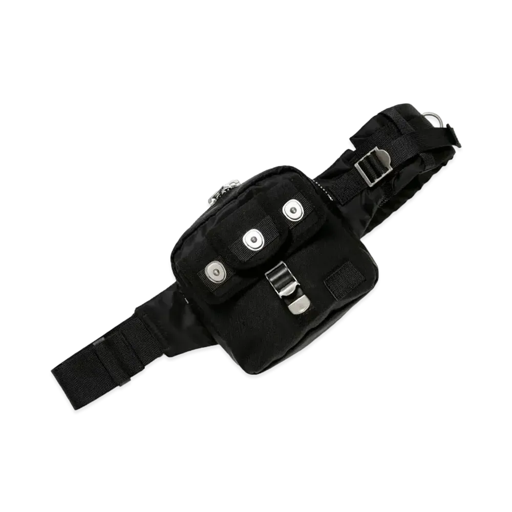 sacai x PORTER Small Body Pack "Black"