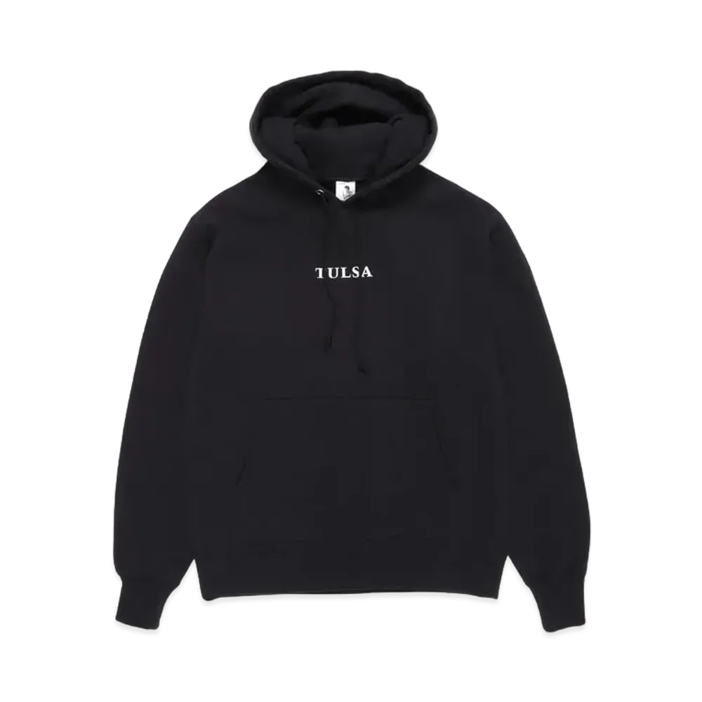 WACKO MARIA LARRY CLARK [TULSA] / HEAVY WEIGHT PULLOVER HOODED SWEAT SHIRT "Black"
