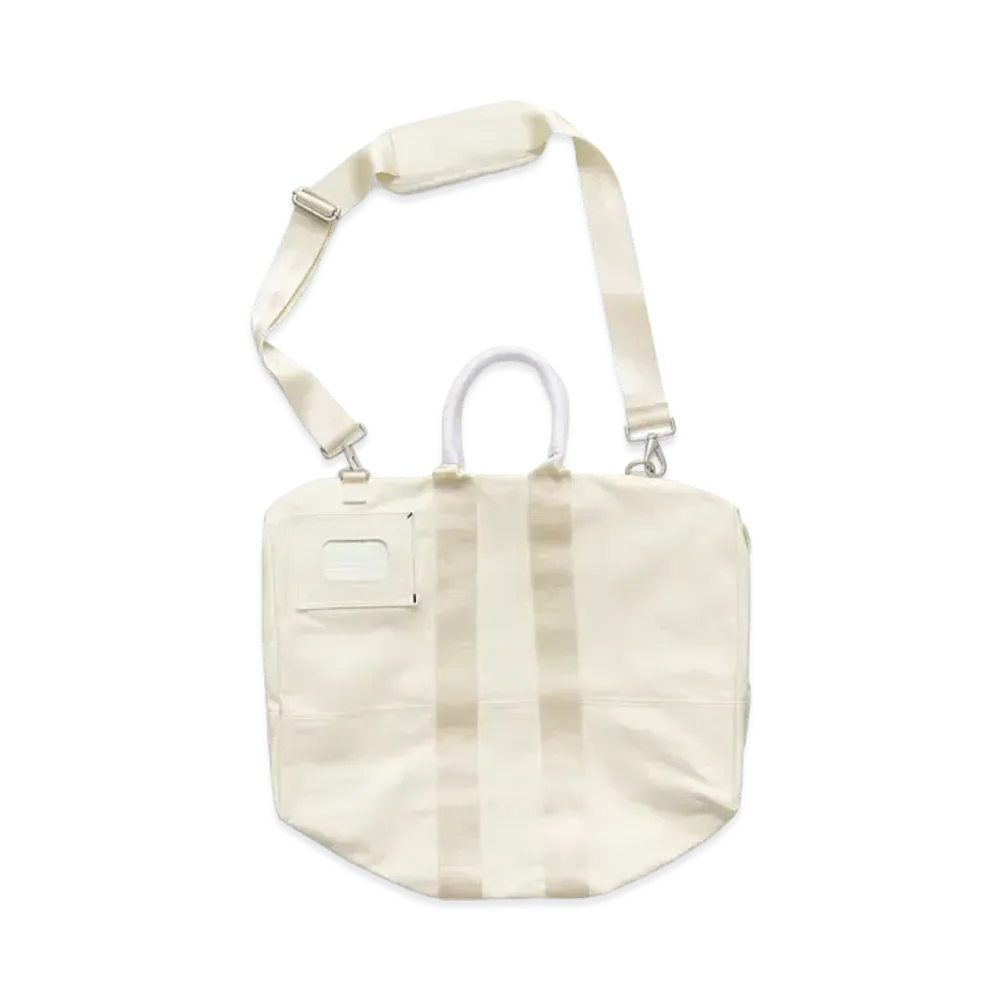 HERON PRESTON x H&M H2 Canvas Weekend Bag "Light Beige"