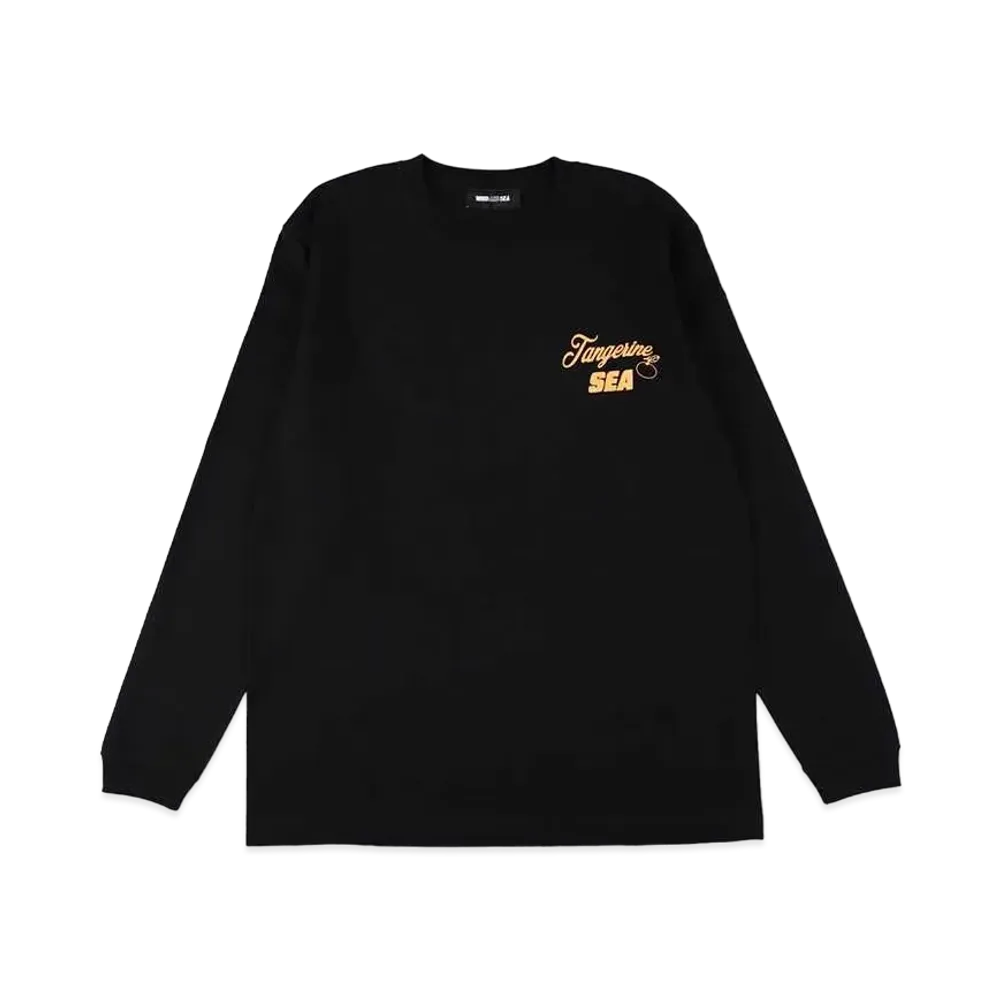WIND AND SEA x Tangerine L/S Tee "Black"