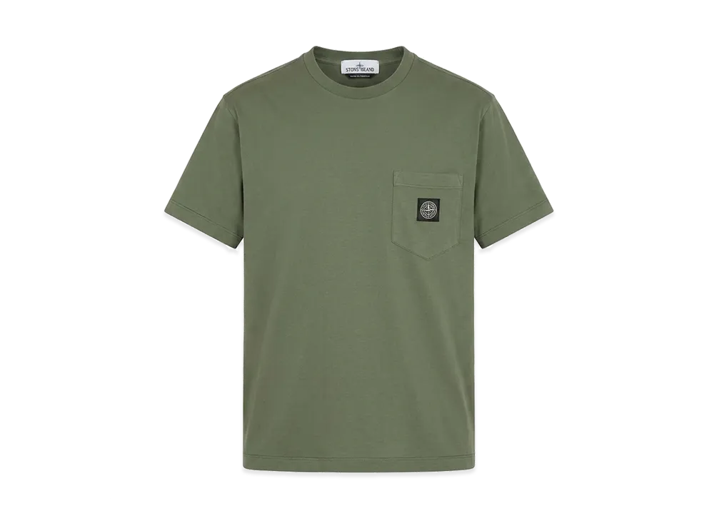 Stone Island Pocket S/S T-Shirt "Olive"
