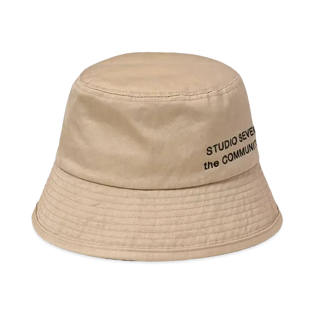 STUDIO SEVEN Chino Bucket Hat "BEIGE"