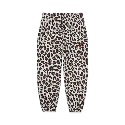 WACKO MARIA Leopard Track Pants "Ivory"