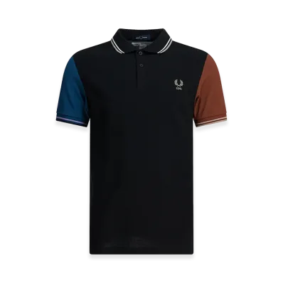 COMME des GARCONS SHIRT x Fred Perry Button-Down Polo Shirt "Black"