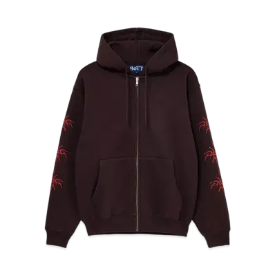 BoTT x WASTE! Zip Hoodie "Brown"