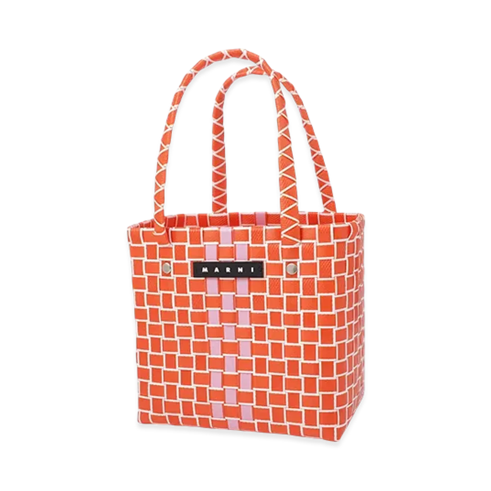 MARNI Box Basket "Poppyorange"