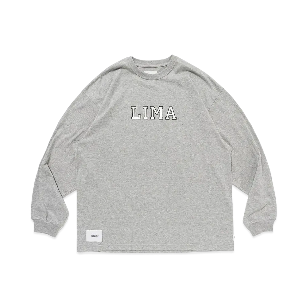 WTAPS Academy / LS / Cotton / LIMA "Ash Gray"