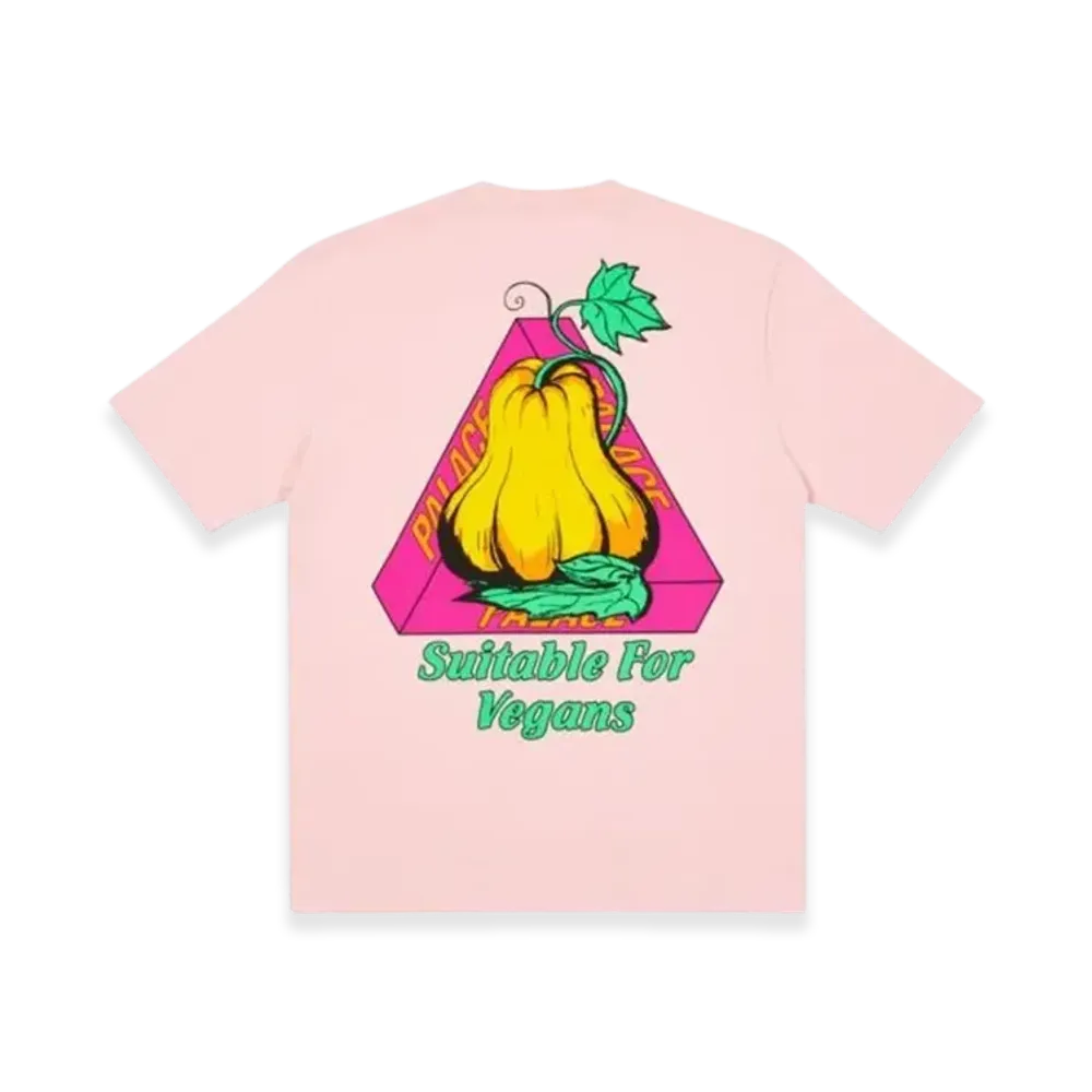 PALACE Nein Cheese Nein Egg T-Shirt "Pink"