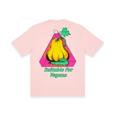 PALACE Nein Cheese Nein Egg T-Shirt "Pink"