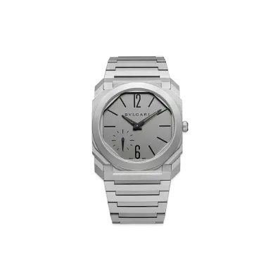 BVLGARI Octo Finissimo Watch "Gray"