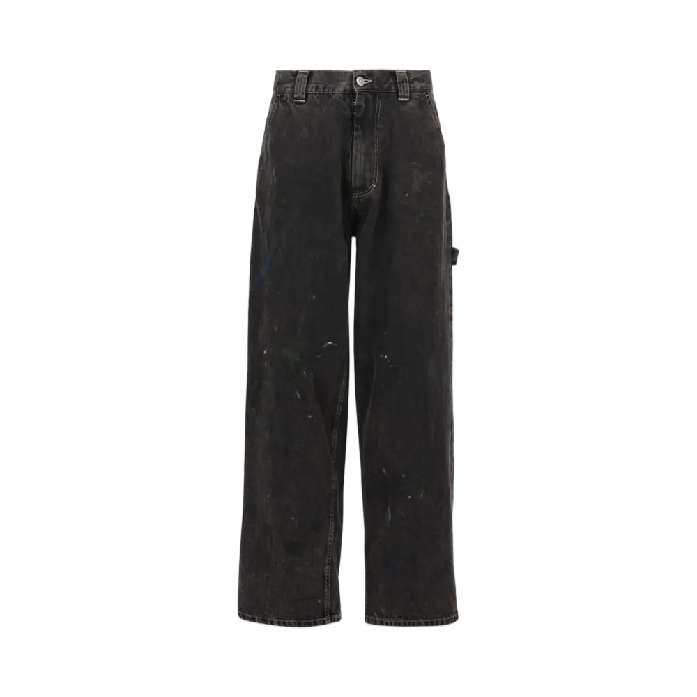 Maison Margiela Women's Paint Jeans "Black"