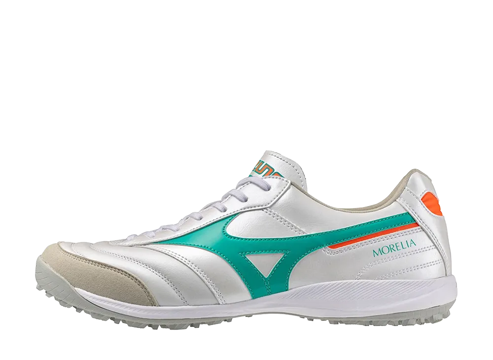 Mizuno Morelia Sala Elite TF "Super White Pearl/Green"