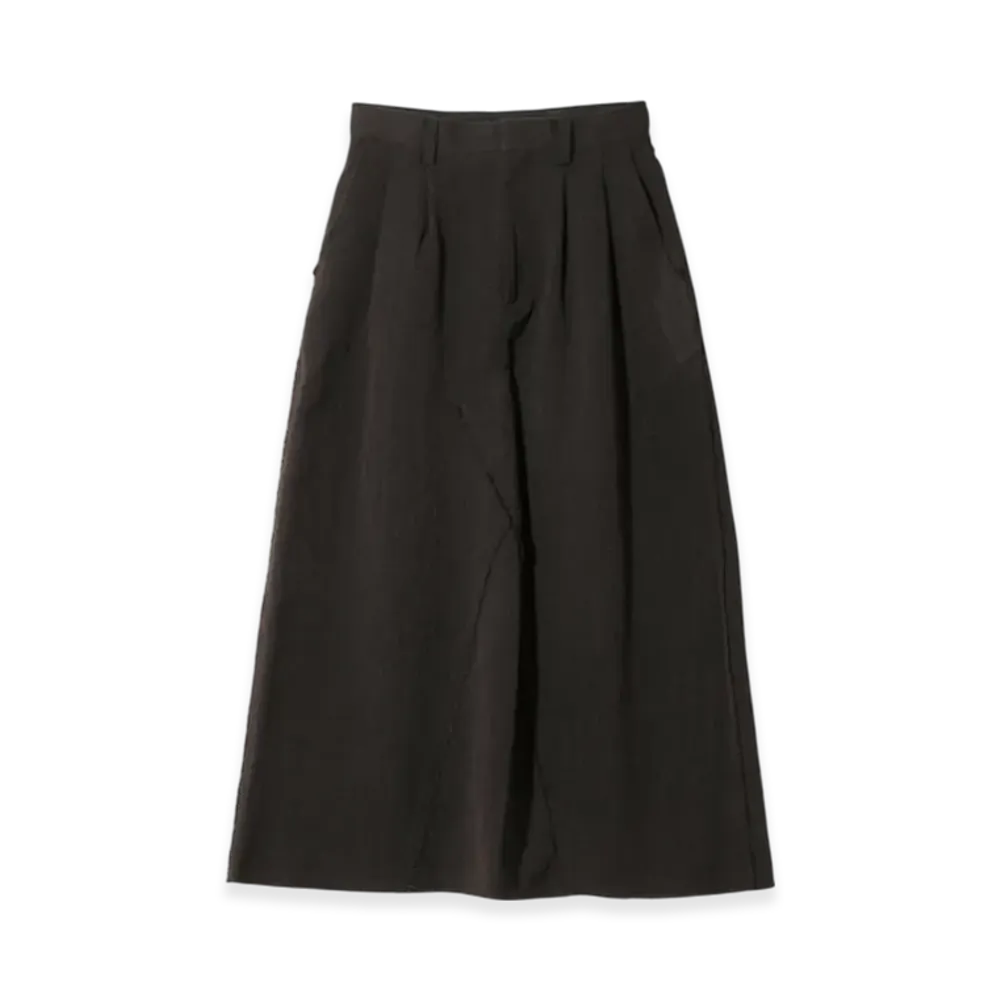 NEEDLES Raw Edge Skirt - W/L Herringbone "Black"
