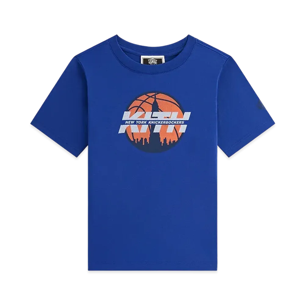 Kith Kids for the New York Knicks Knickerbockers Tee "Current"