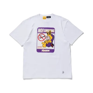 XLARGE x FR2 S/S TEE NO SMOKING "White"